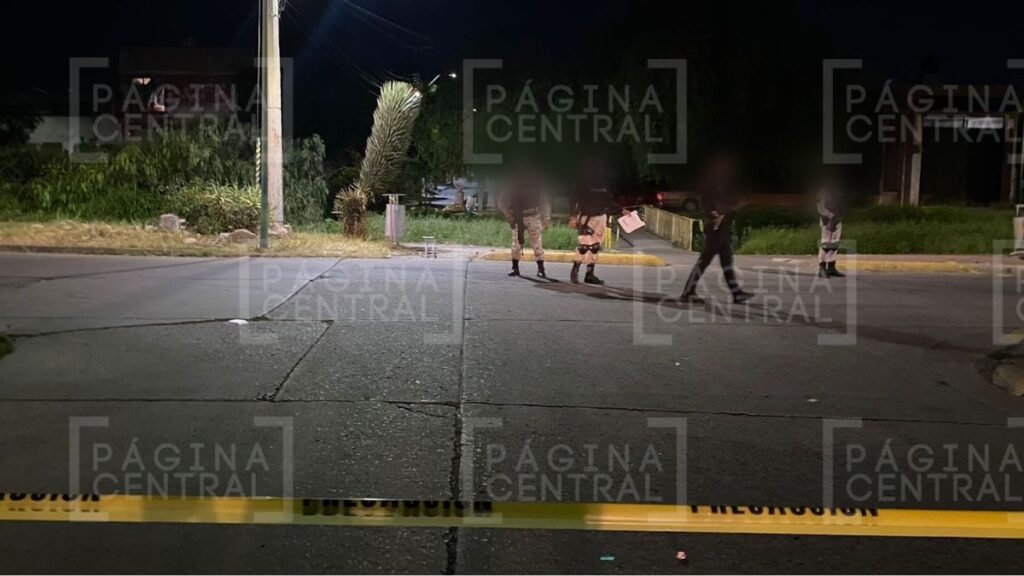 Baleado en la Popular Anaya