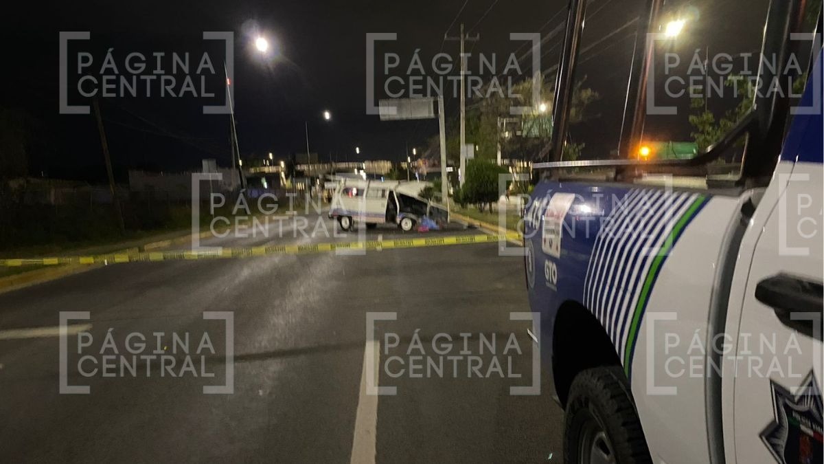 Joven murió al chocar combi en el Morelos en León
