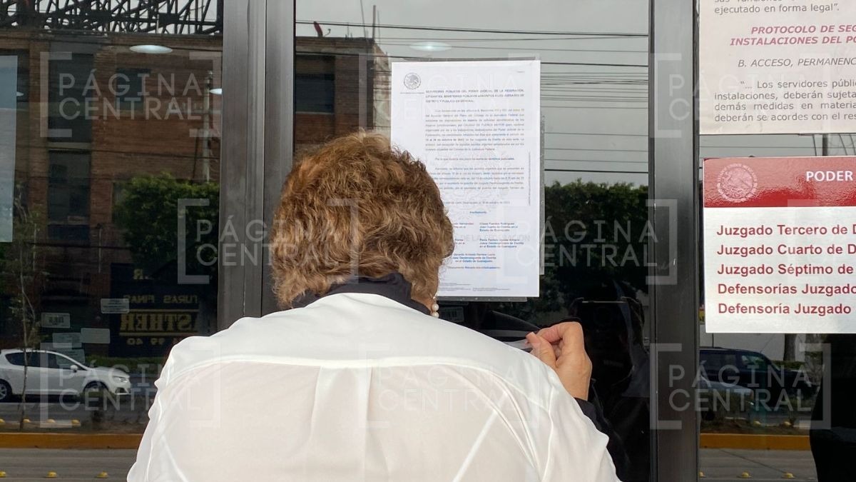 Paro nacional en el Poder Judicial de la Federación