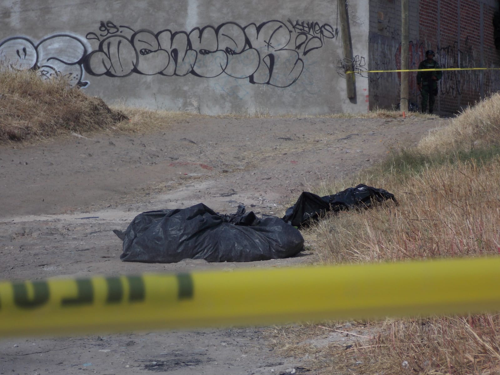 Localizan piernas humanas en la colonia Joyas de Castilla. 