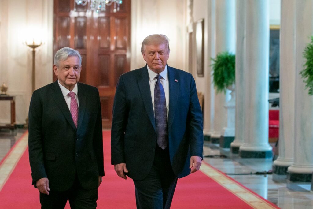 AMLO y Trump