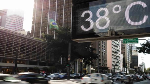 Calor en Sao Paulo