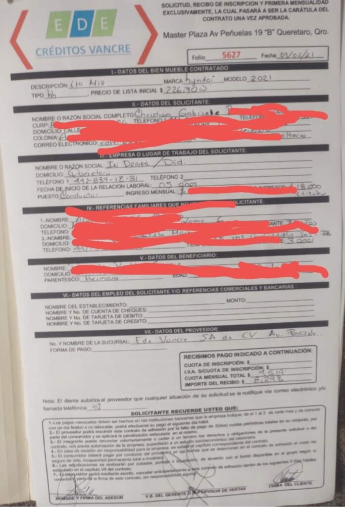 Contrato Ede Créditos