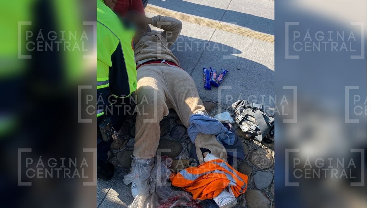 Cae mujer indocumentada del tren en León