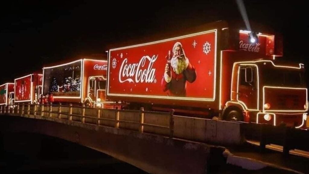 Caravana coca cola León