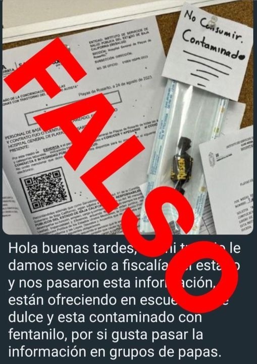 Dulces con fentanilo en Guanajuato