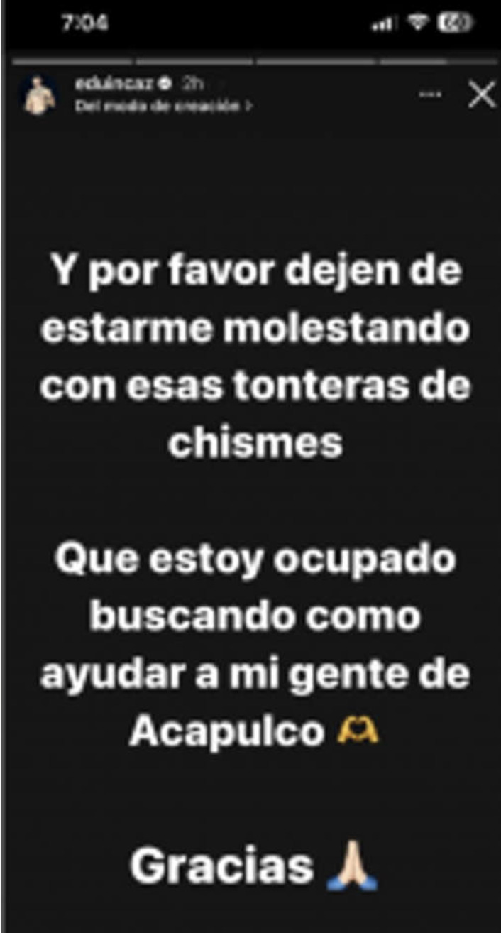 Eduin Caz con chica trans