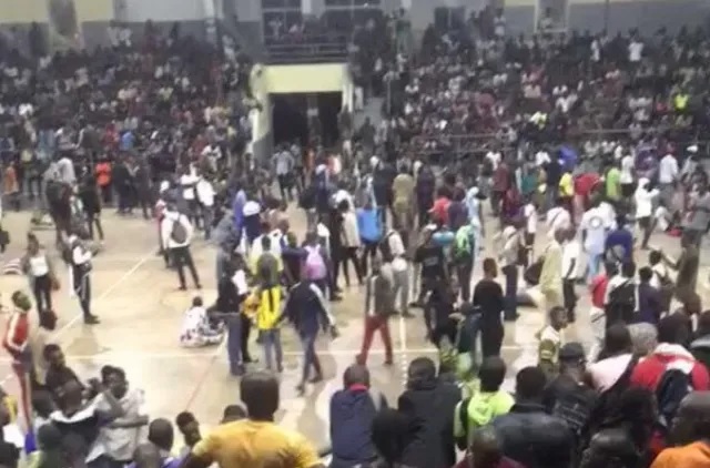 Estampida estadio Congo