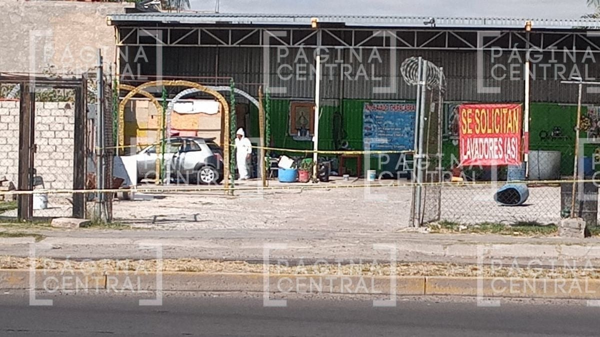 Matan a dos hombres en centro de lavado en Celaya