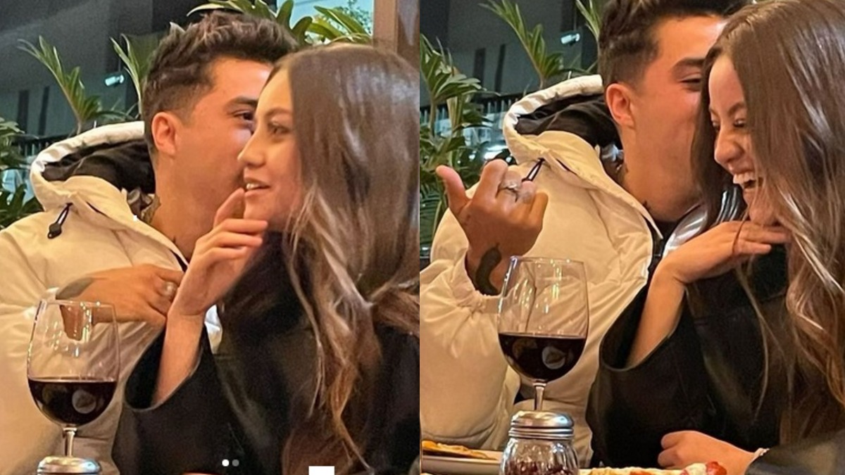 Karol Sevilla y Mario Bautista