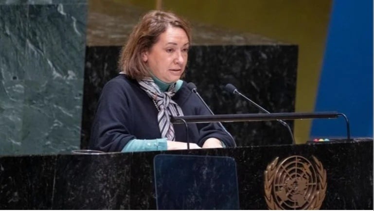 Alicia Buenrostro ONU Hamas