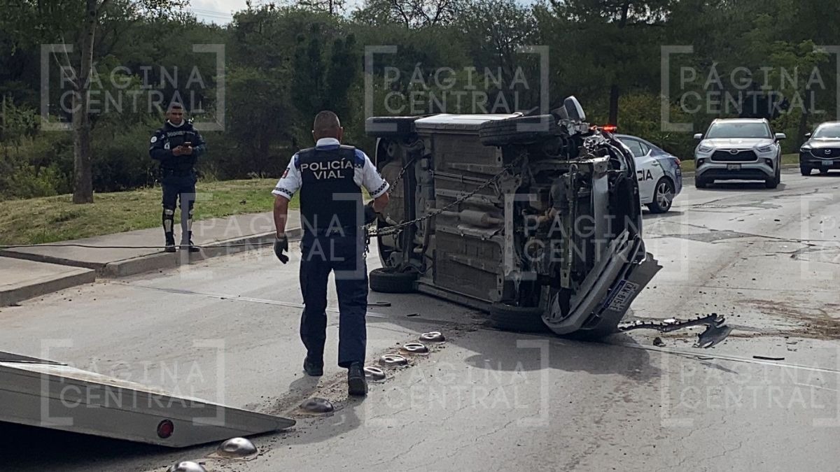Volcadura Camino a La Patiña