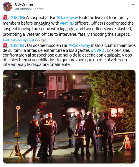 Apuñala a familia de su primo