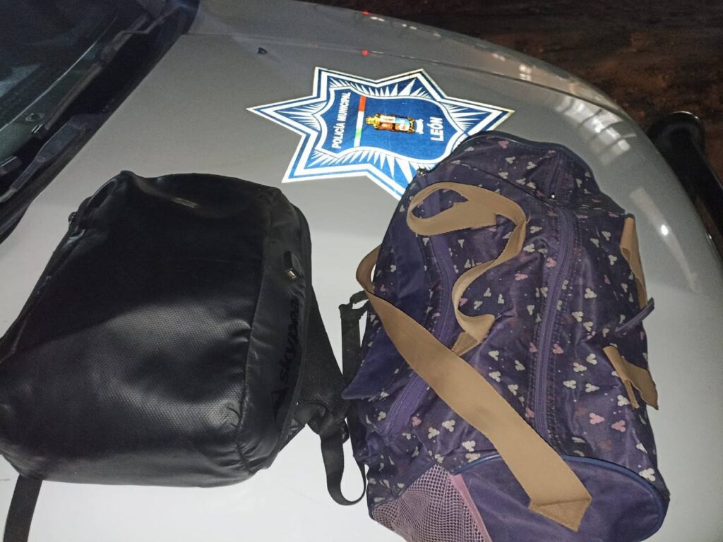 Mochilas robadas