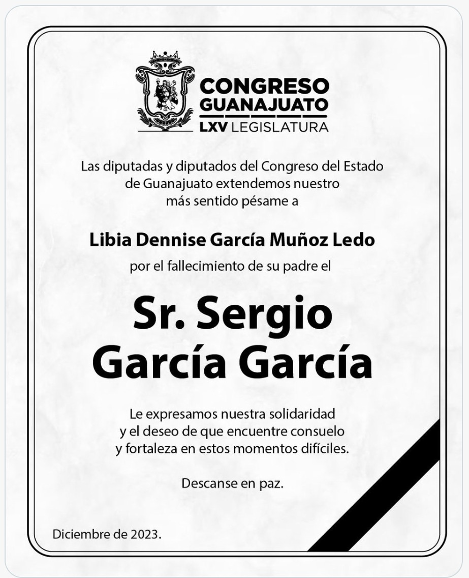 Muere papá de Libia Dennise