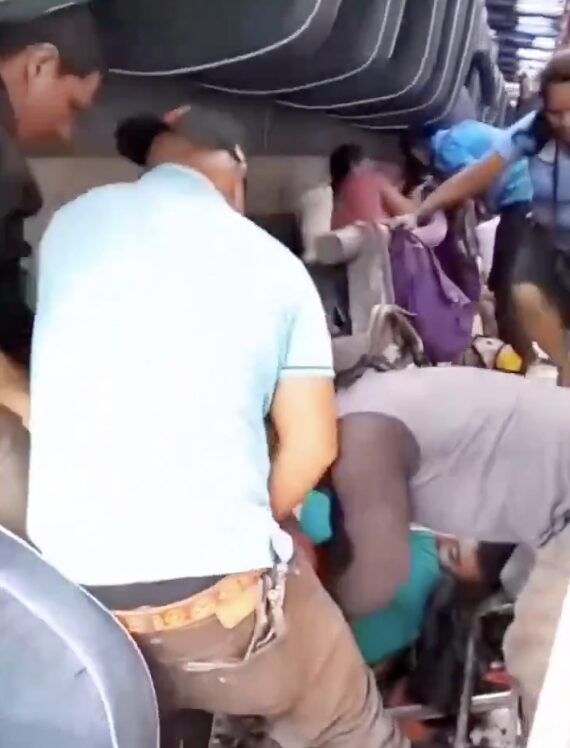 Accidente de autobús en Nicaragua