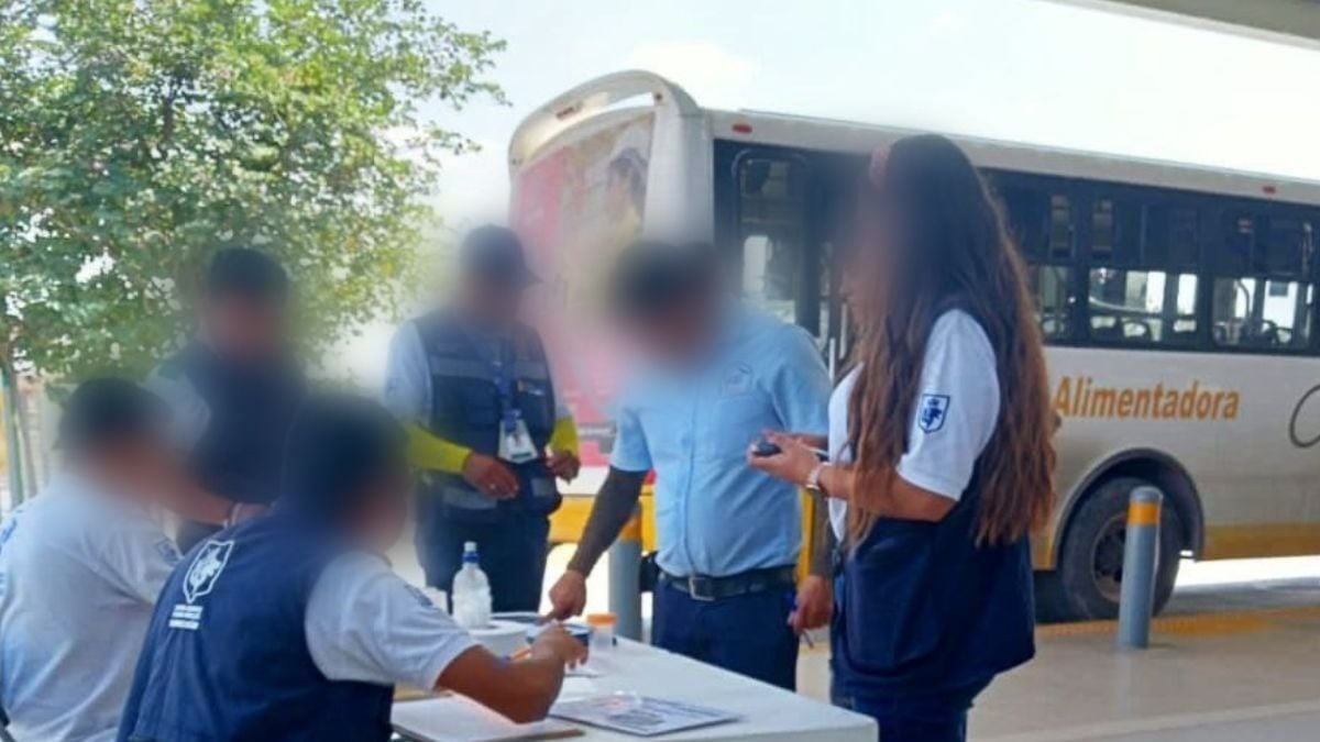 Pruebas a choferes de transporte público de León