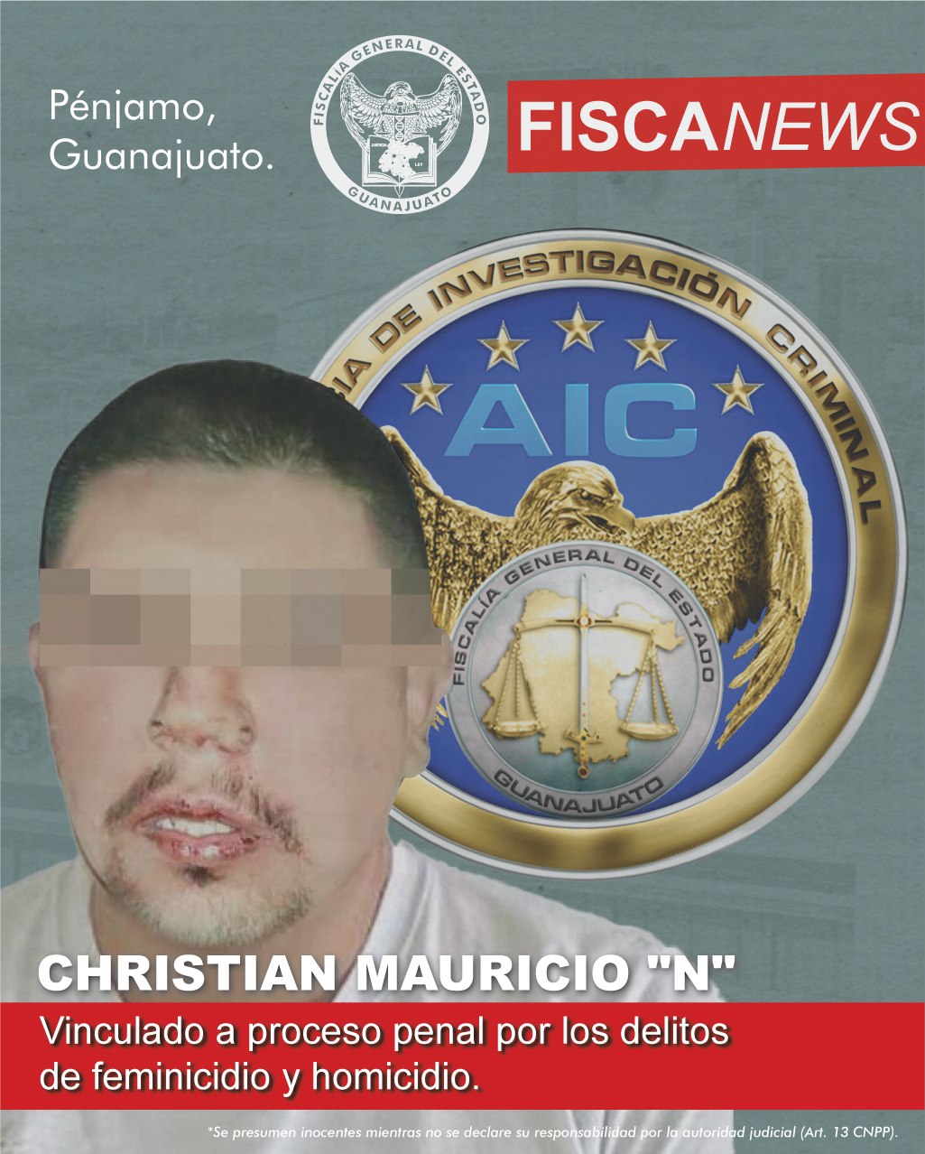 Hijo que mató a sus papás en Pénjamo se queda en la cárcel