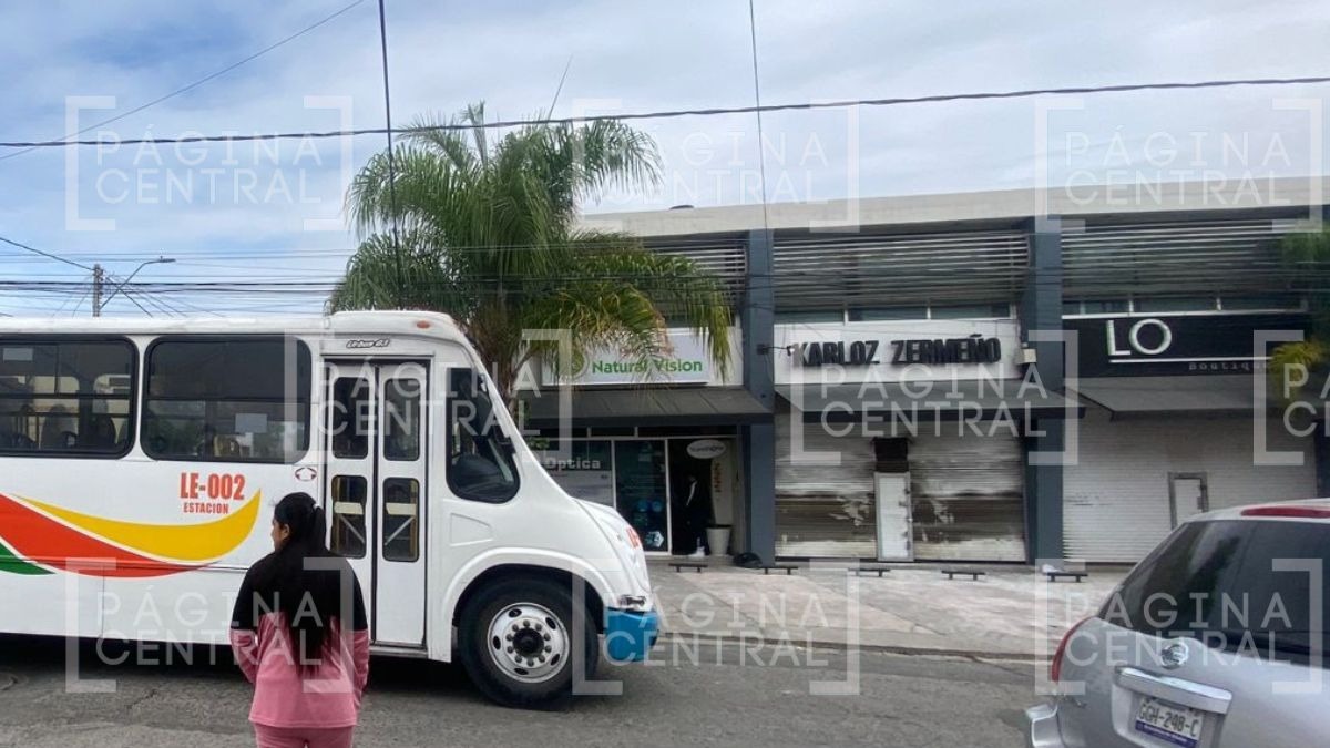 Incendio en boutique de Karloz Zermeño