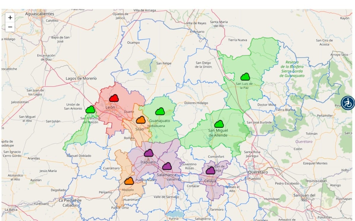 Mala calidad del aire en Guanajuato