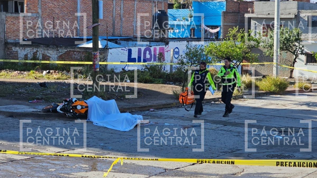Motociclista murió en choque en Lomas de Jerez