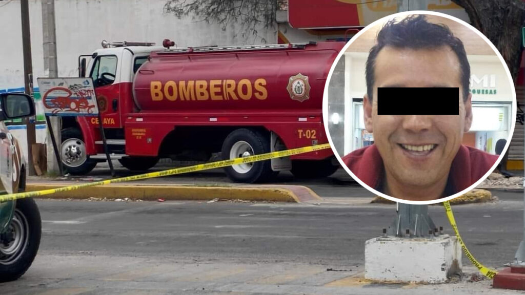 Bombero asesinado Celaya