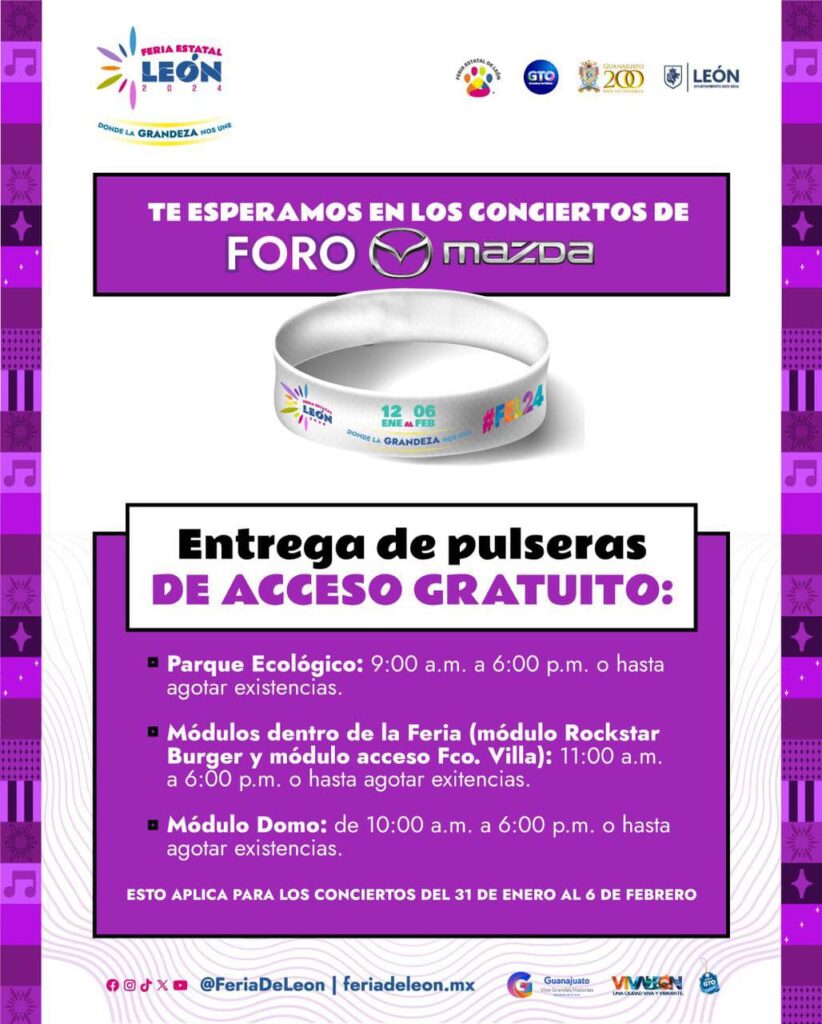 Entrega de pulseras