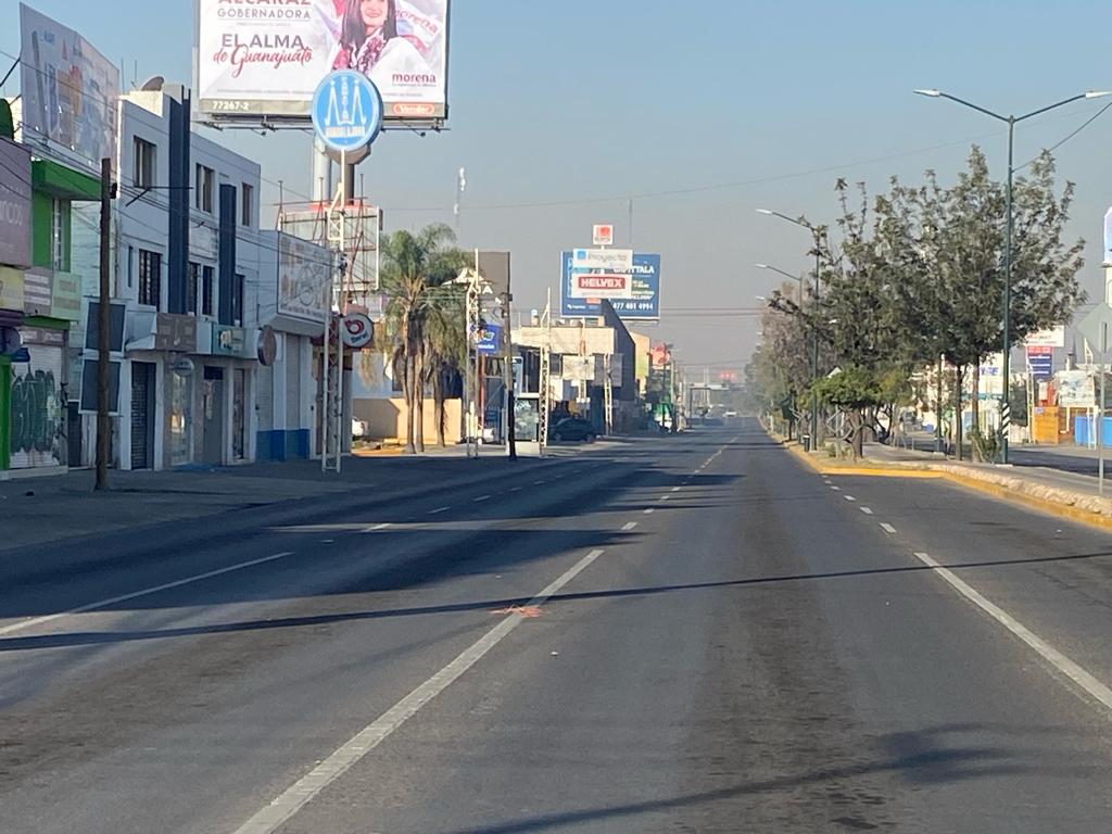 León contaminación año nuevo