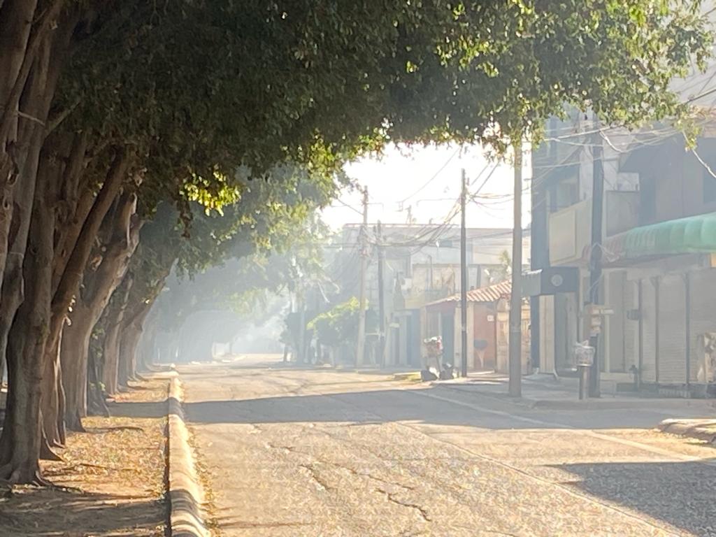 León contaminación año nuevo