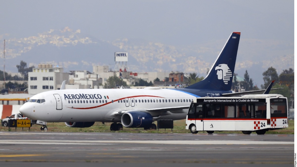 Aeroméxico canceló 83 vuelos