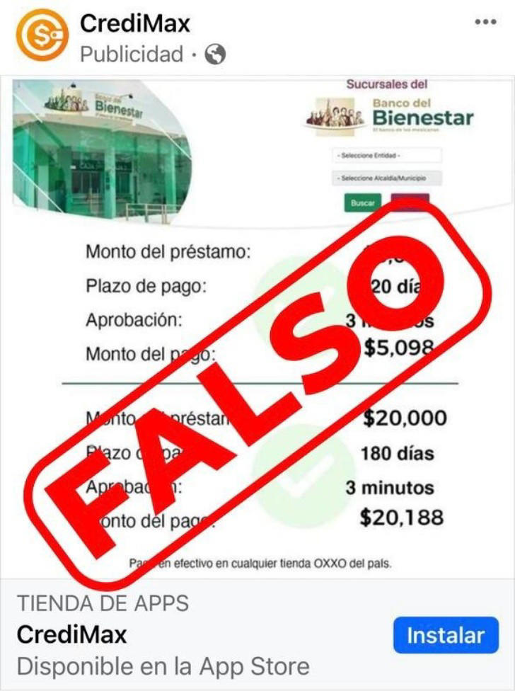 Banco del Bienestar no da préstamos