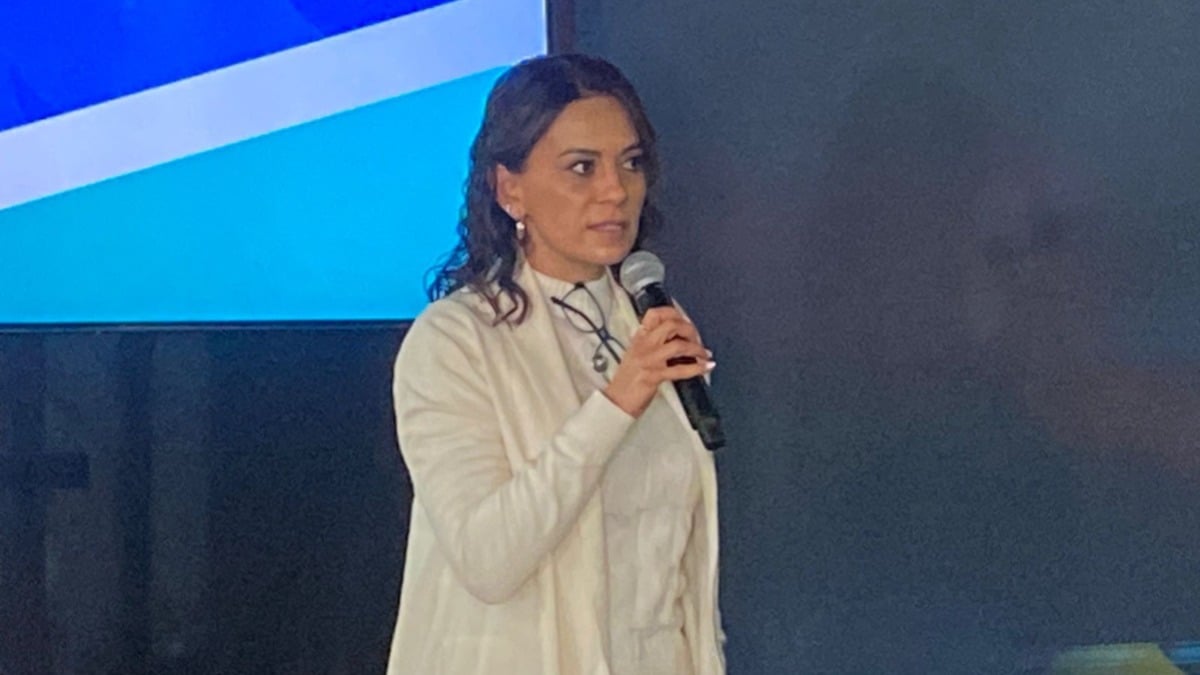 Liz Esparza, directora del DIF León