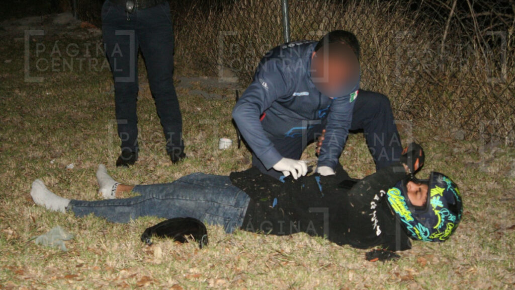 Accidente en Moto Predio Cerro Gordo