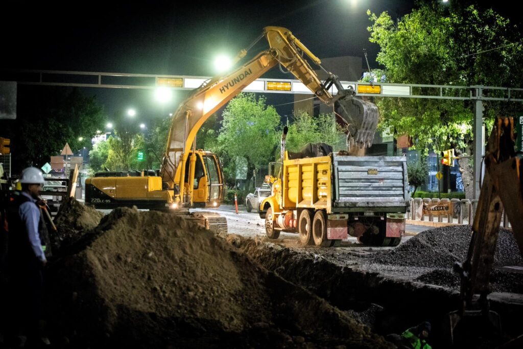 Obra hidráulica Sapal