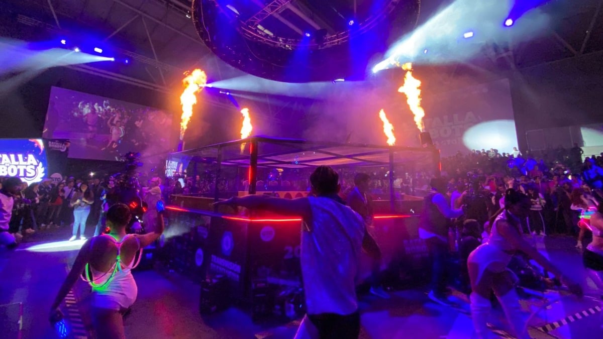 Batalla de Robots en Poliforum León