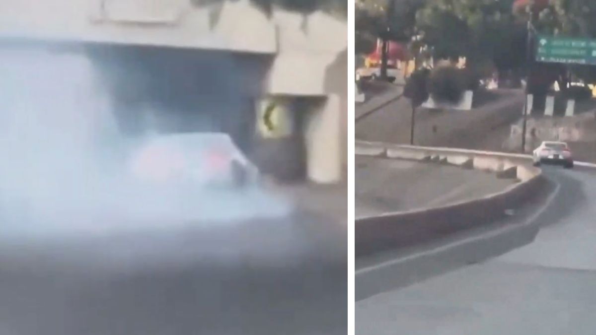 Conductor de Camaro choca varias veces en el Malecón del Río