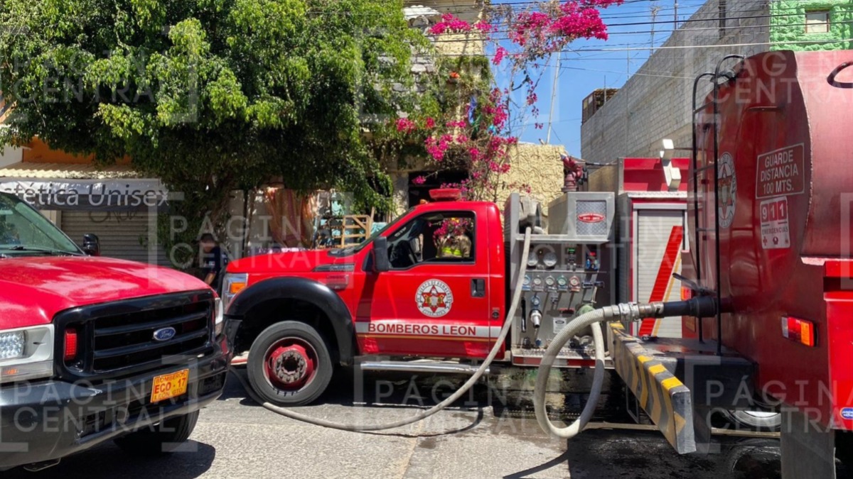 Se registra incendio en casa de San José del Consuelo en León