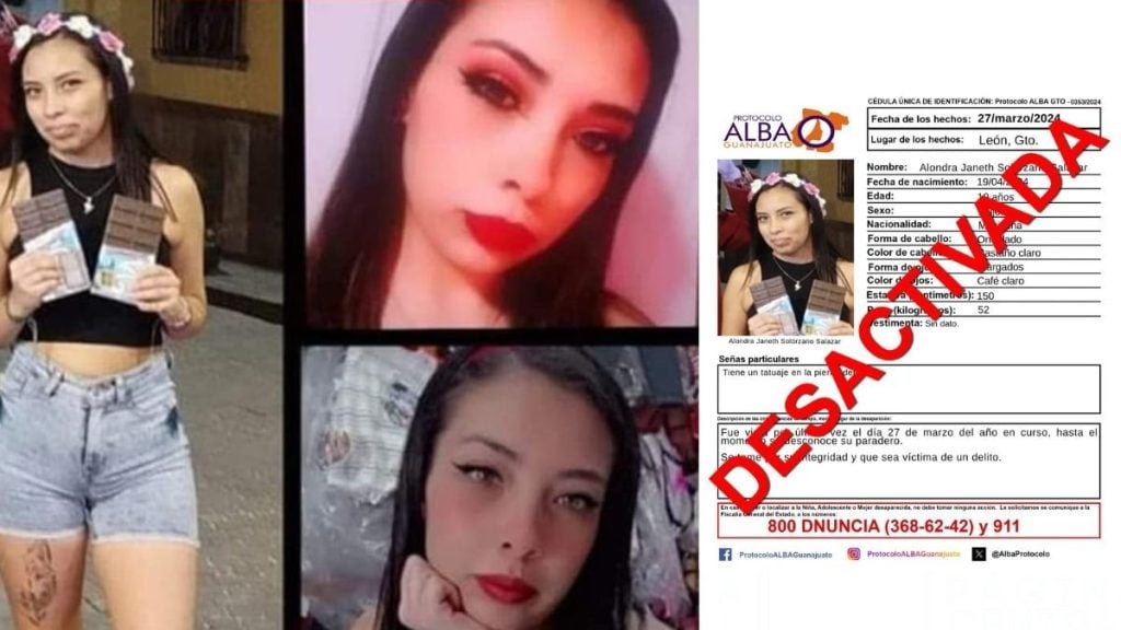 Encuentran muerta a Alondra Janeth Solórzano Salazar en León