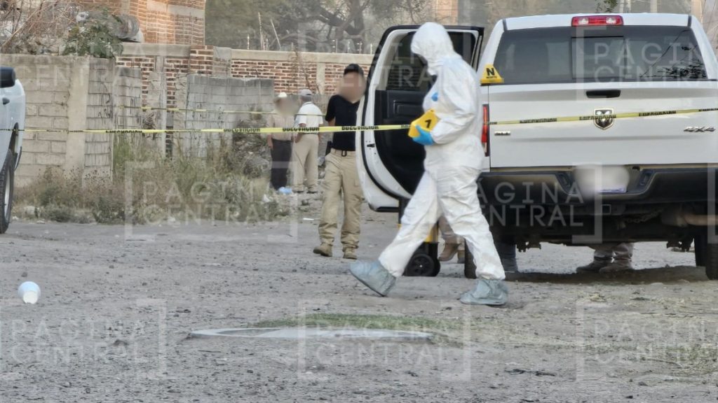 Balean a hombre en el fraccionamiento Industrial La Pompa
