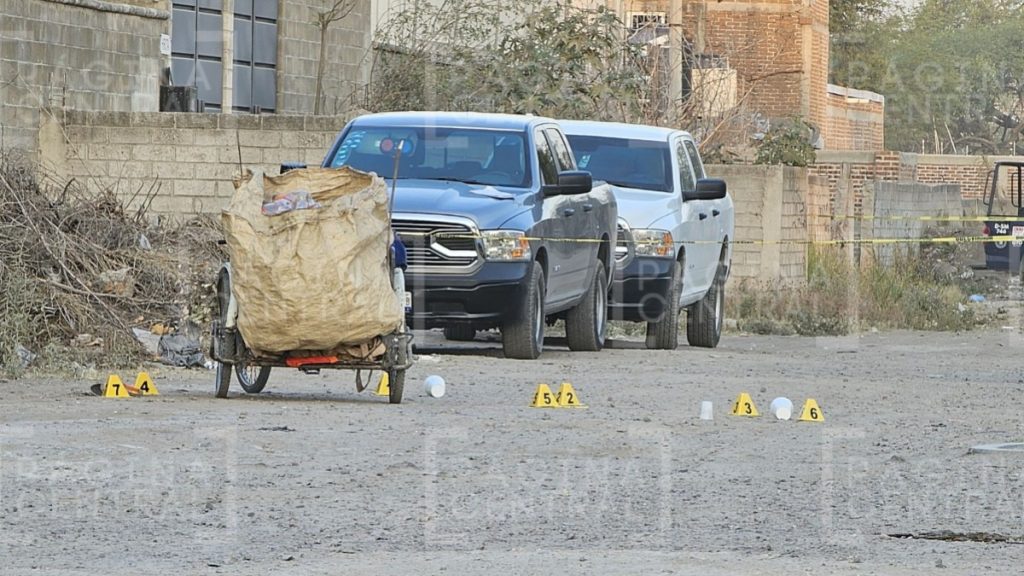 Balean a hombre en el fraccionamiento Industrial La Pompa