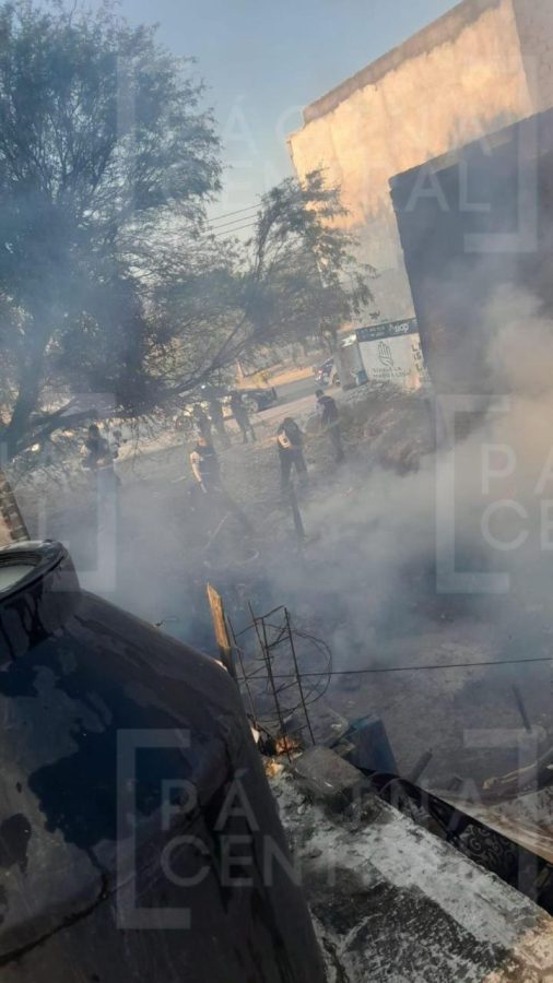 Se incendia casa en Villas de León