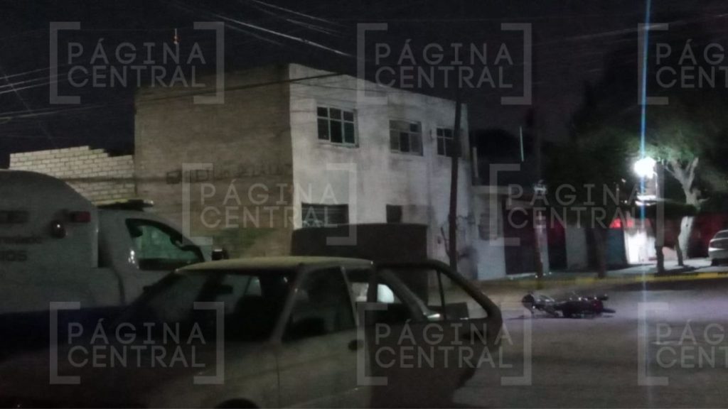 Matan a balazos a motociclista en la colonia El Ejidal en Celaya
