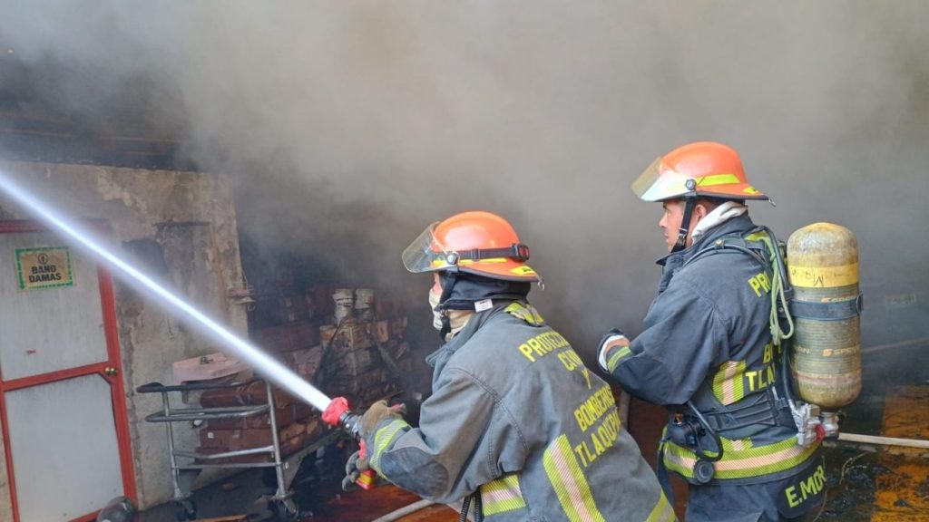 incendio Tlaquepaque