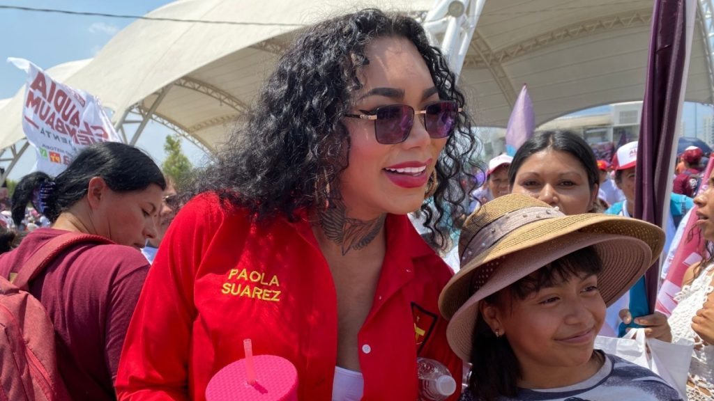 Cierre de campaña con Alma Alcaraz y Claudia Sheinbaum en León