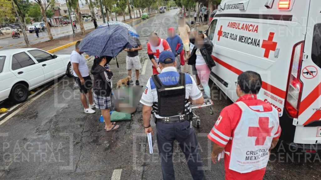 Ampliación León l: Mujer motociclista sale herida en choque