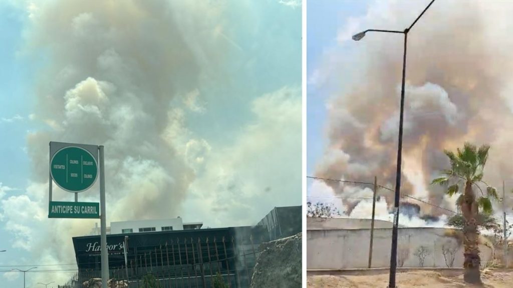 Incendio en Cerro Gordo