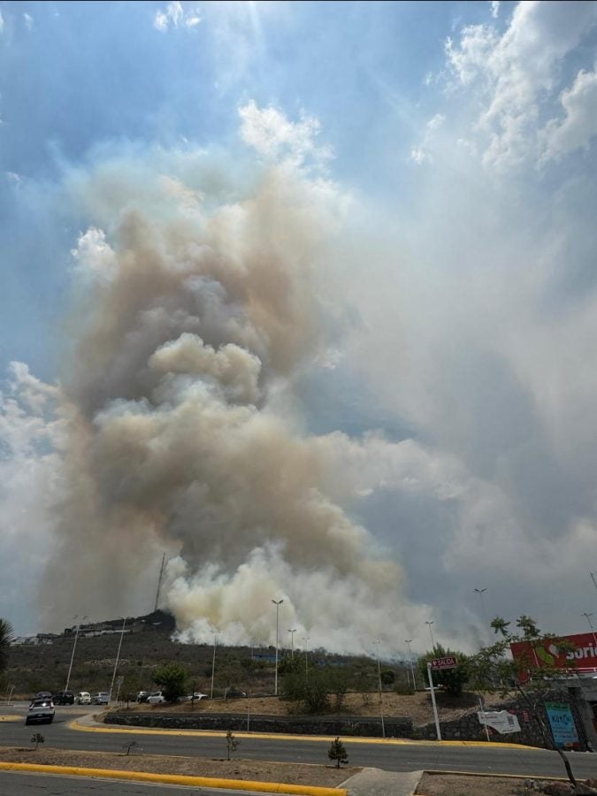Incendio en Cerro Gordo