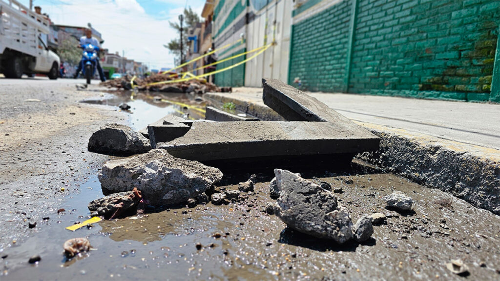 Irapuato: Explosión de una coladera cobró la vida de 'El Puma'