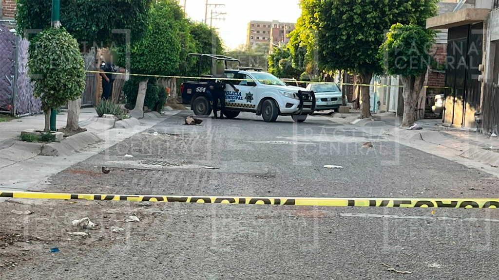 Villas de San Nicolás: Balean a una persona, se encuentra grave