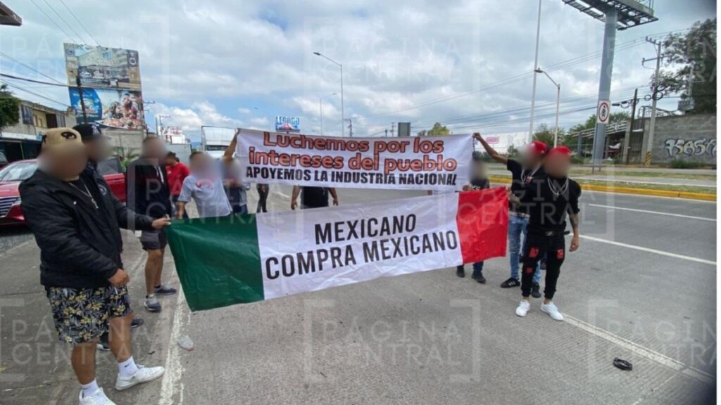 Operativo de calzado en San Pancho causa bloqueo de Ecobulevar